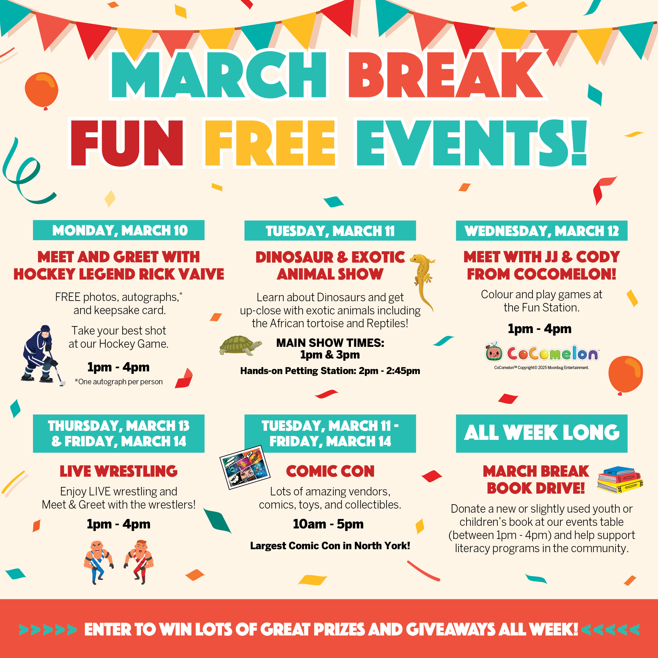 Yorkgate Mall March Break Instagram