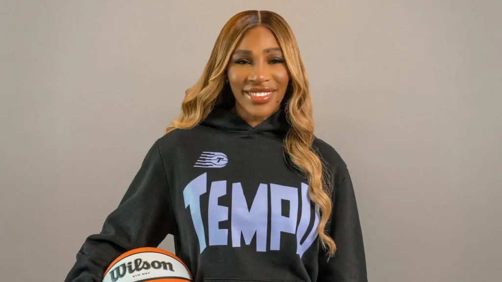 Serena Williams, part of the Toronto Tempo ownership team