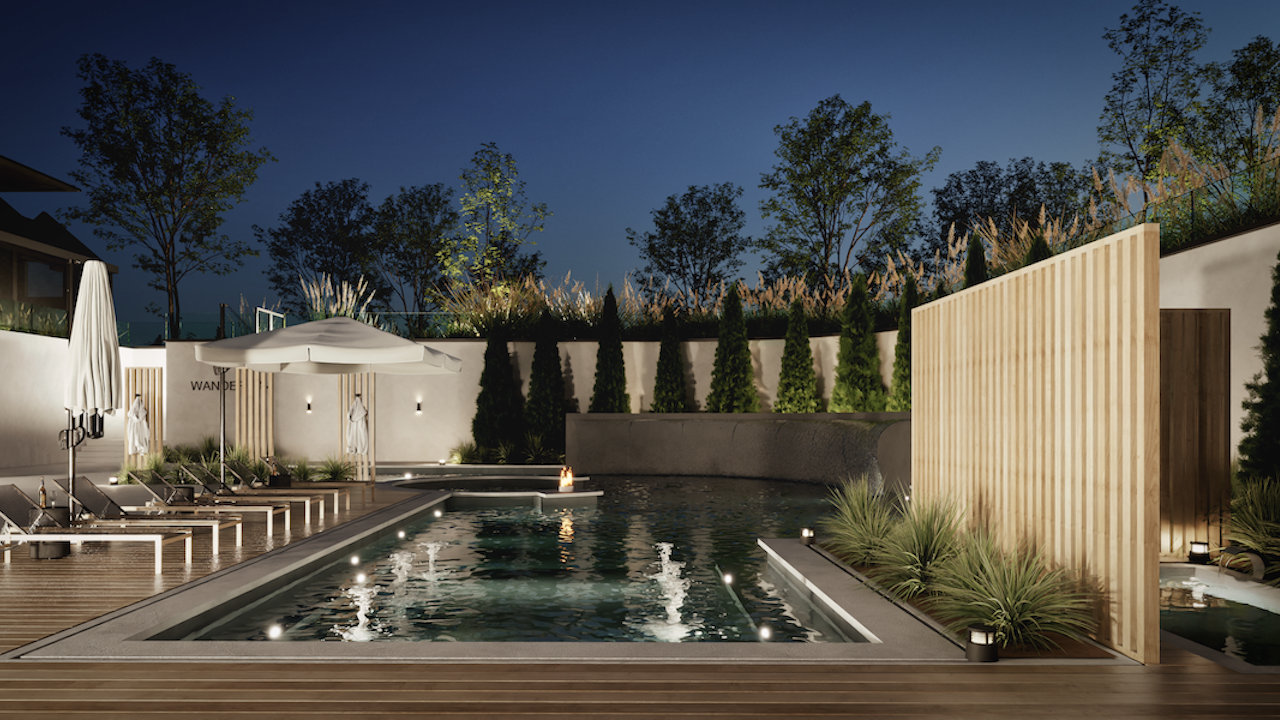 wander the spa