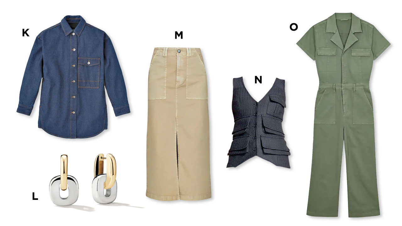 fashion utility klmno