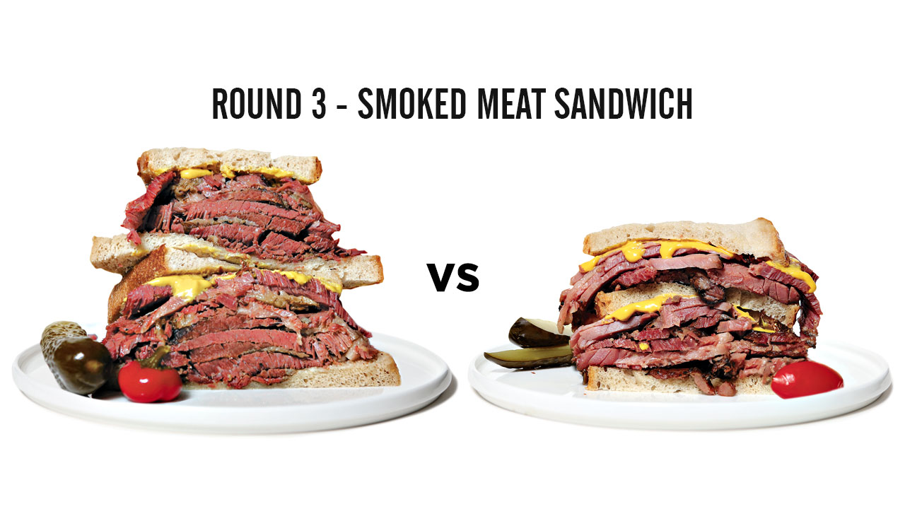 smoked meat sandwich