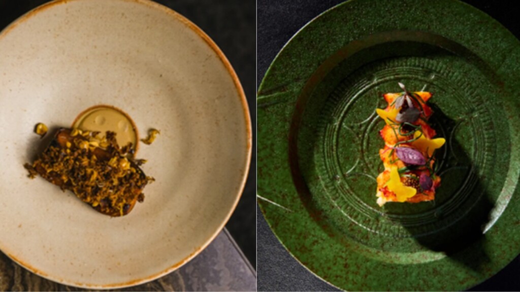 Dishes from Aburi Hana and Park Hyatt Toronto’s JONI