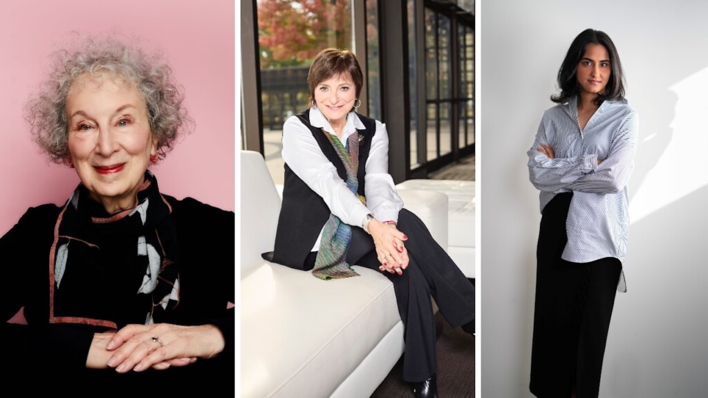The Hollywood Reporter Women in Entertainment award recipients Margaret Atwood, Jeanne Beker, Amrit Kau