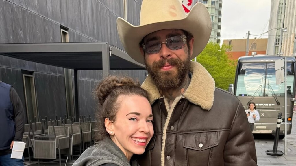 Post Malone in Toronto (photo: Instagram @alesiakd)
