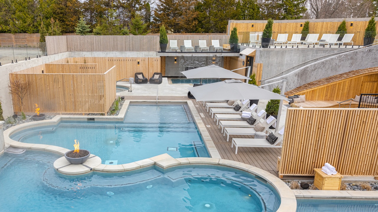 The pools at Wander