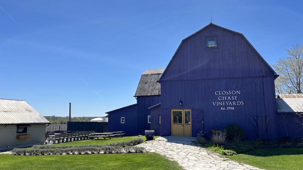 One of the original County wineries is Closson Chase