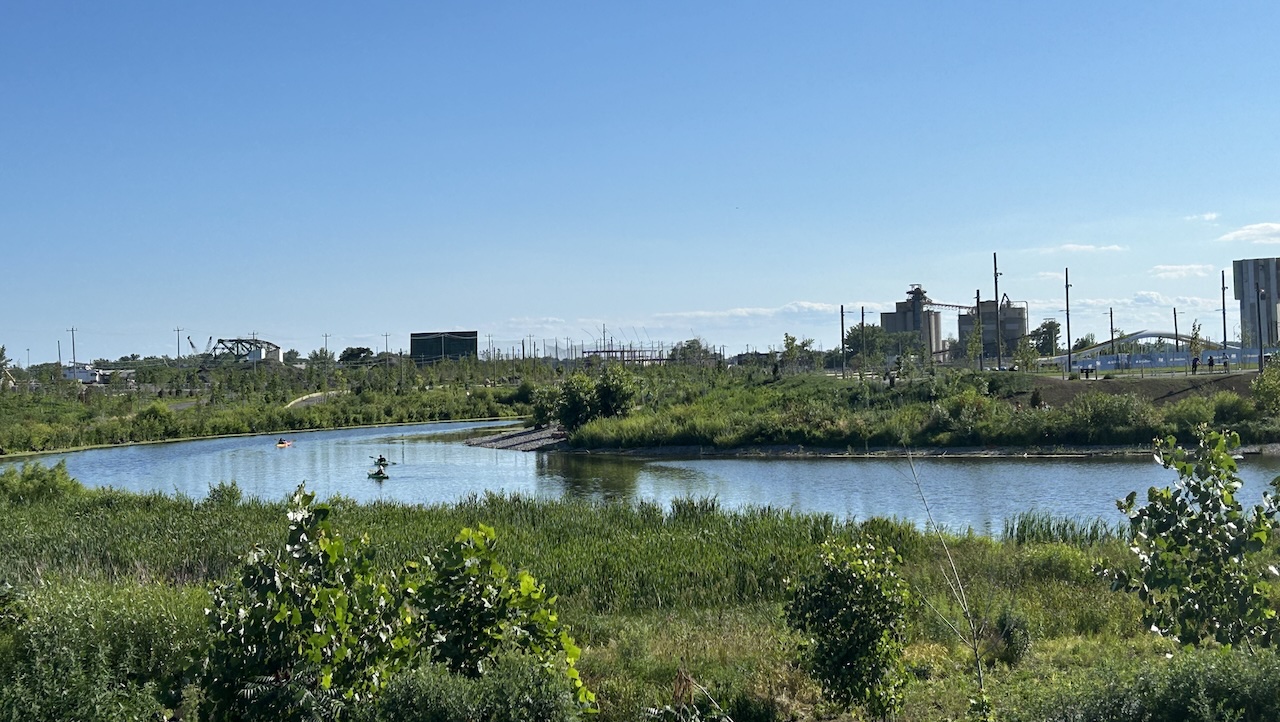 Biidaasige Park sprawls over 50 acres