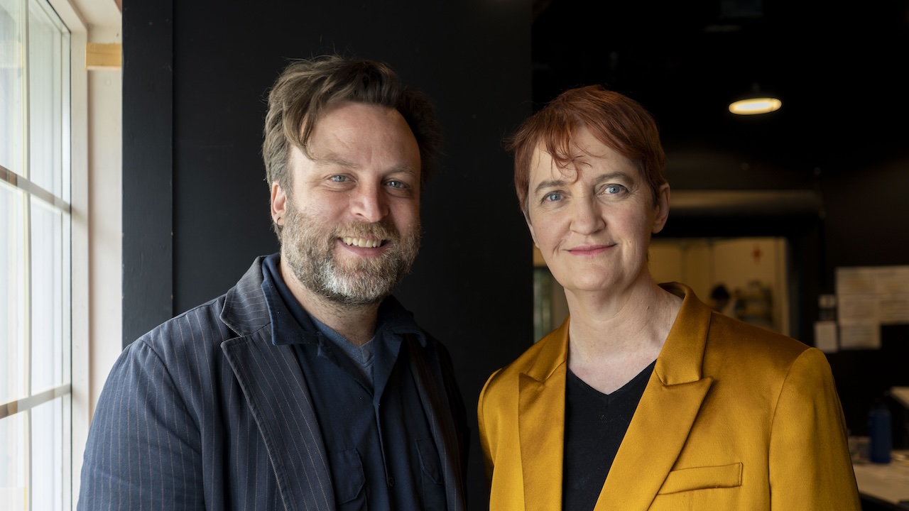 Emma Donoghue and Gil Garrett