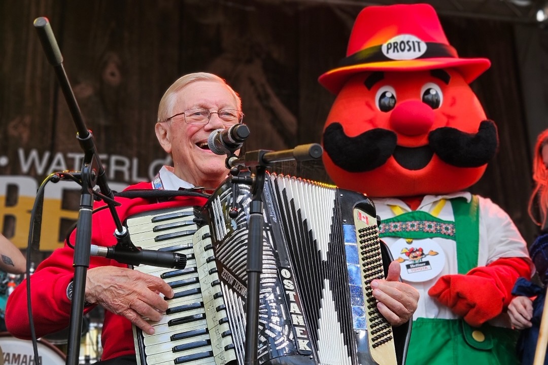 Polka King Walter Ostanek at KW Oktoberfest