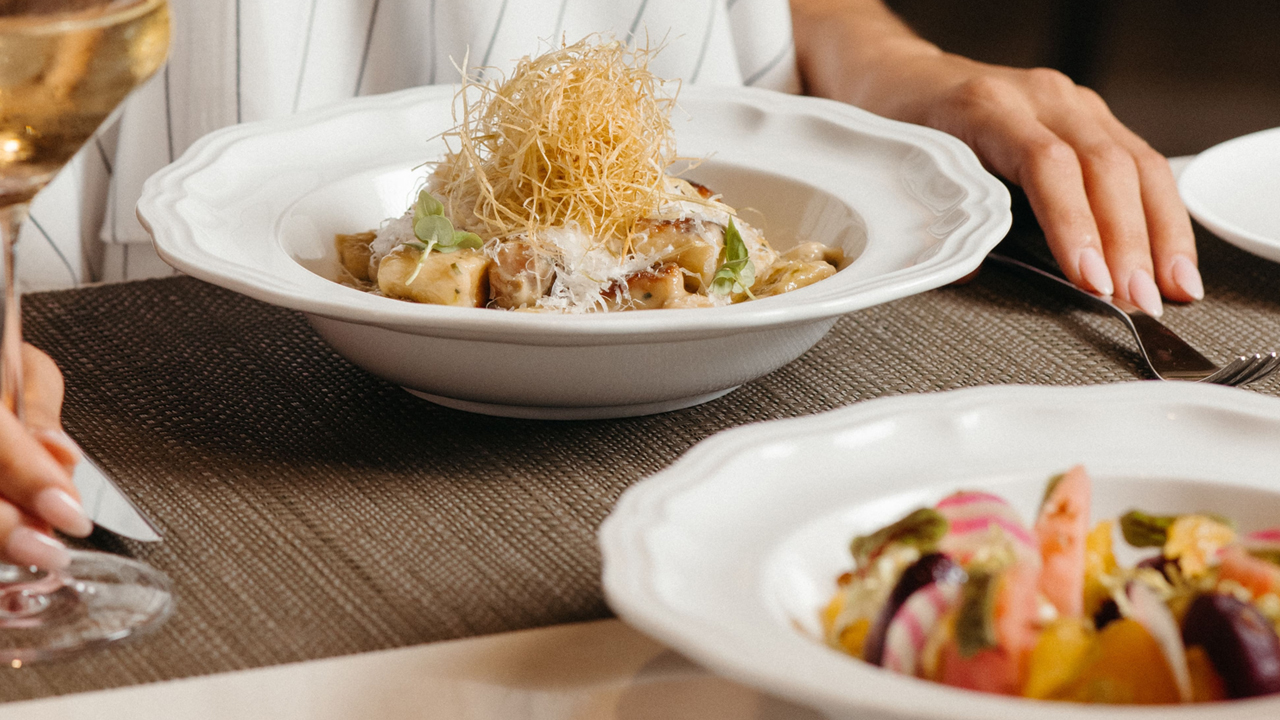 Hand Made Potato Gnocchi Heirloom Beet Salad