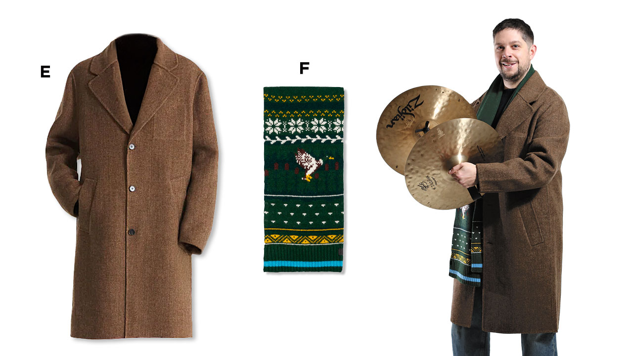 Toronto Symphony Orchestra wearing a brown Good Neighbour coat