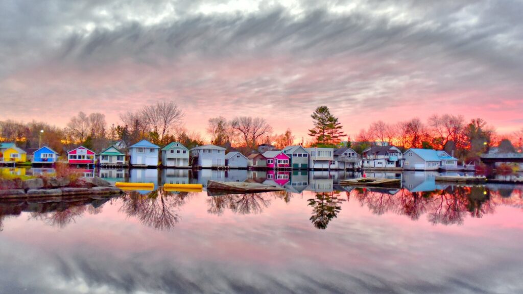 fenelon falls sunset
