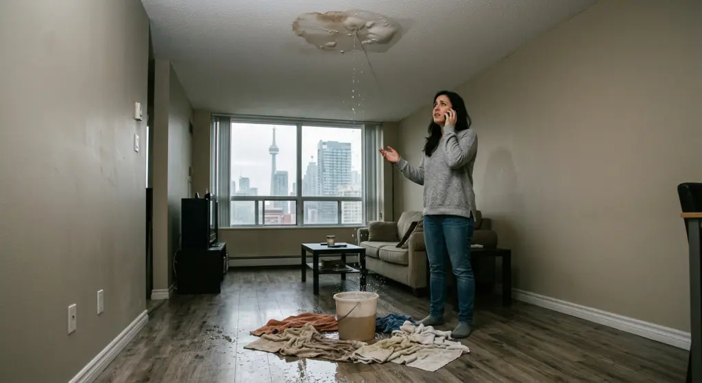 That Ceiling Leak in Your Toronto Apartment Is More Than an Annoyance It's a Legal Hazard
