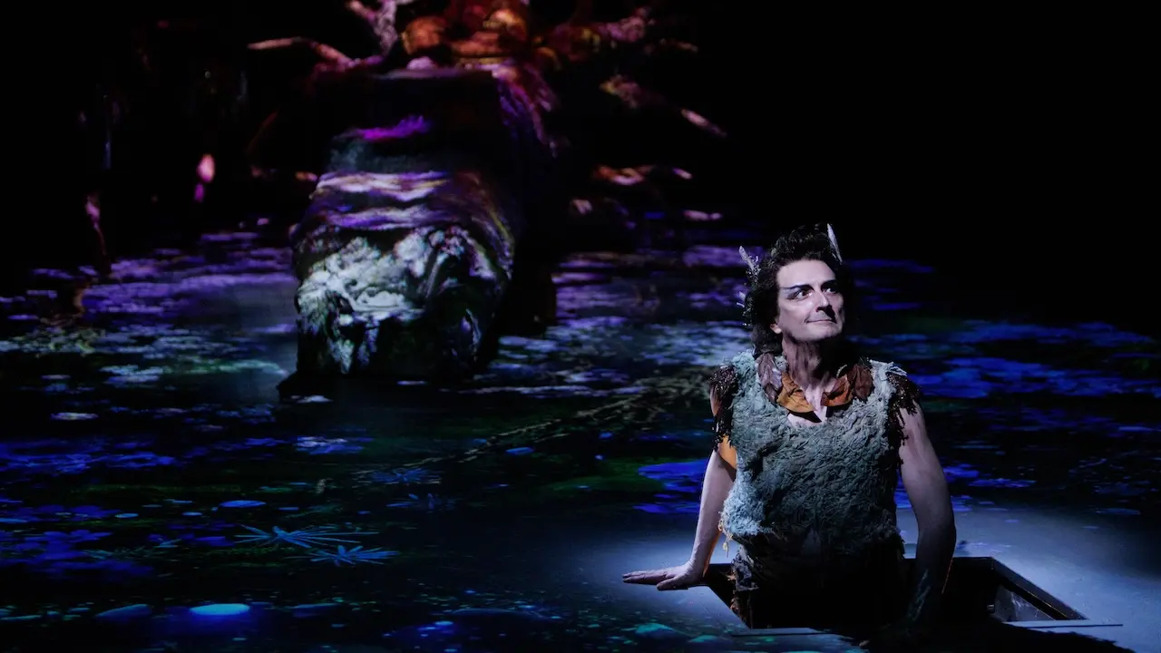 Mike Nadajewski as Puck in 'A Midsummer Night's Dream' (Photo: David Hou)