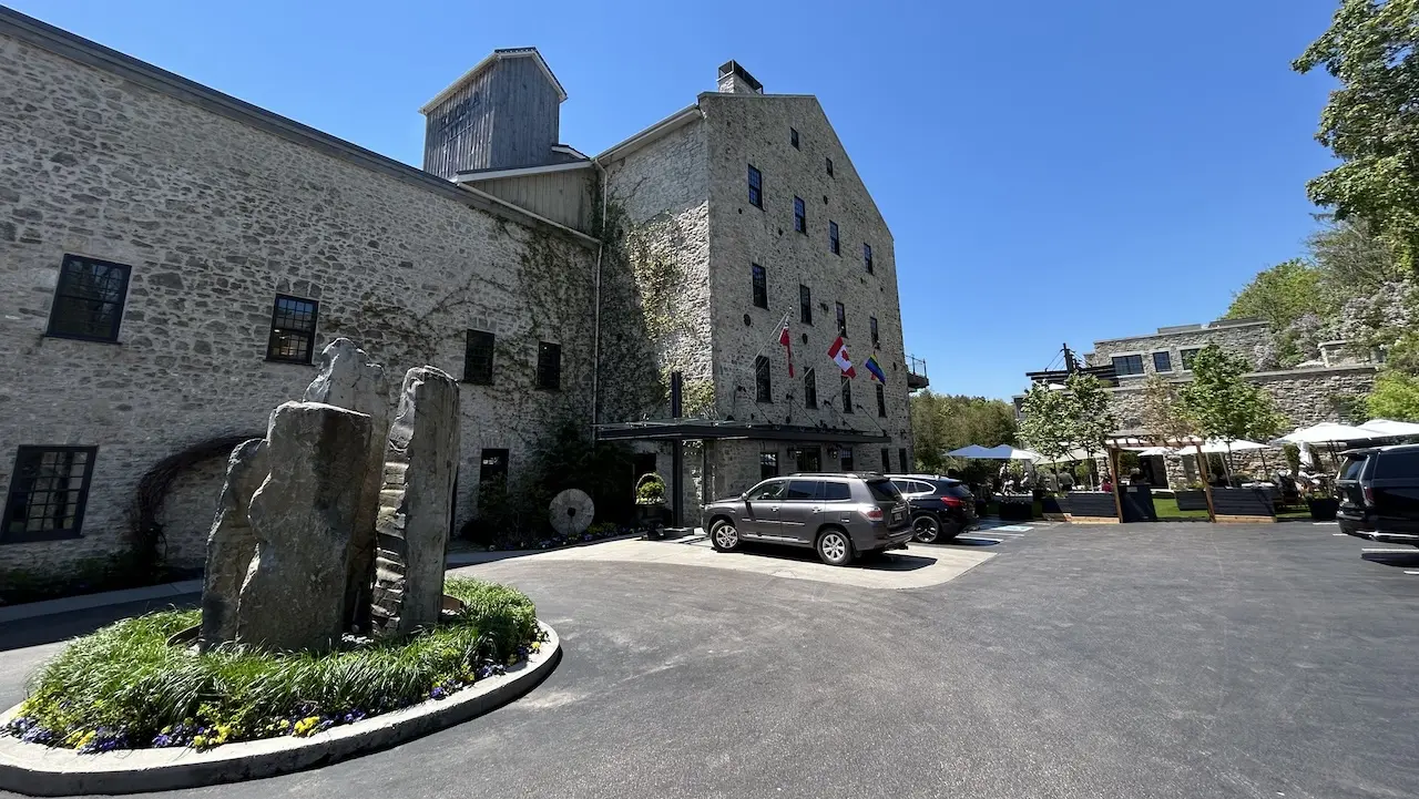 Entrance to Elora Mill