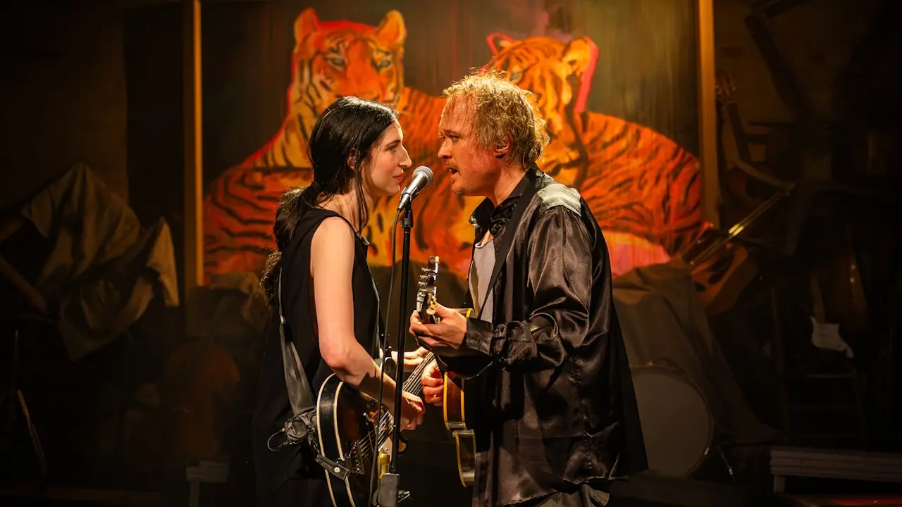 Hailey Gillis and Andrew Penner in 'Tiger Bride' (photo Dahlia Katz)
