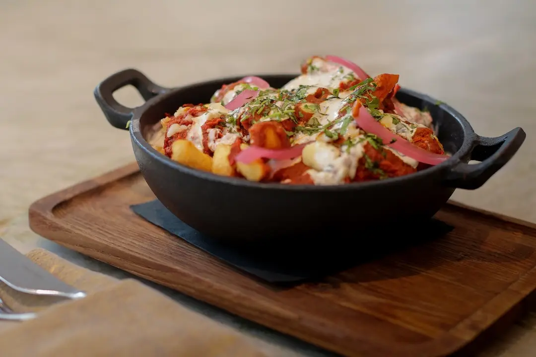 Butter Chicken Poutine