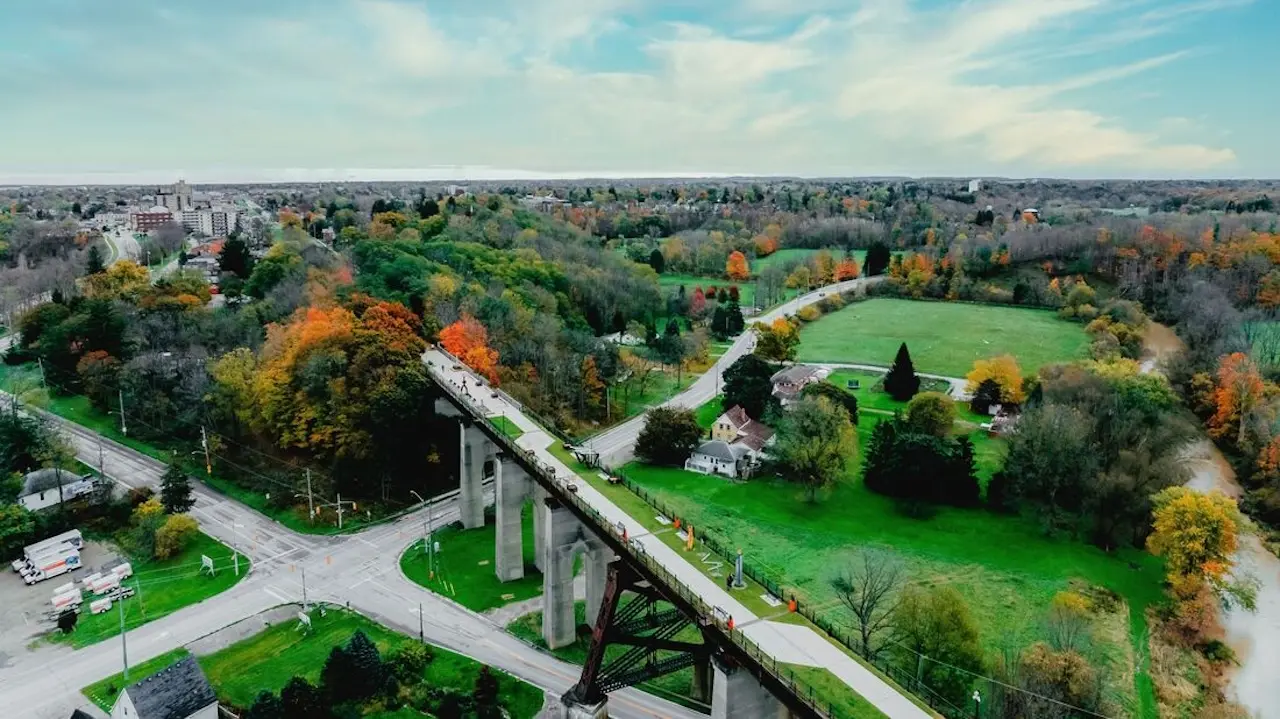 St. Thomas Elevated Park (photo: Railway City Tourism)
